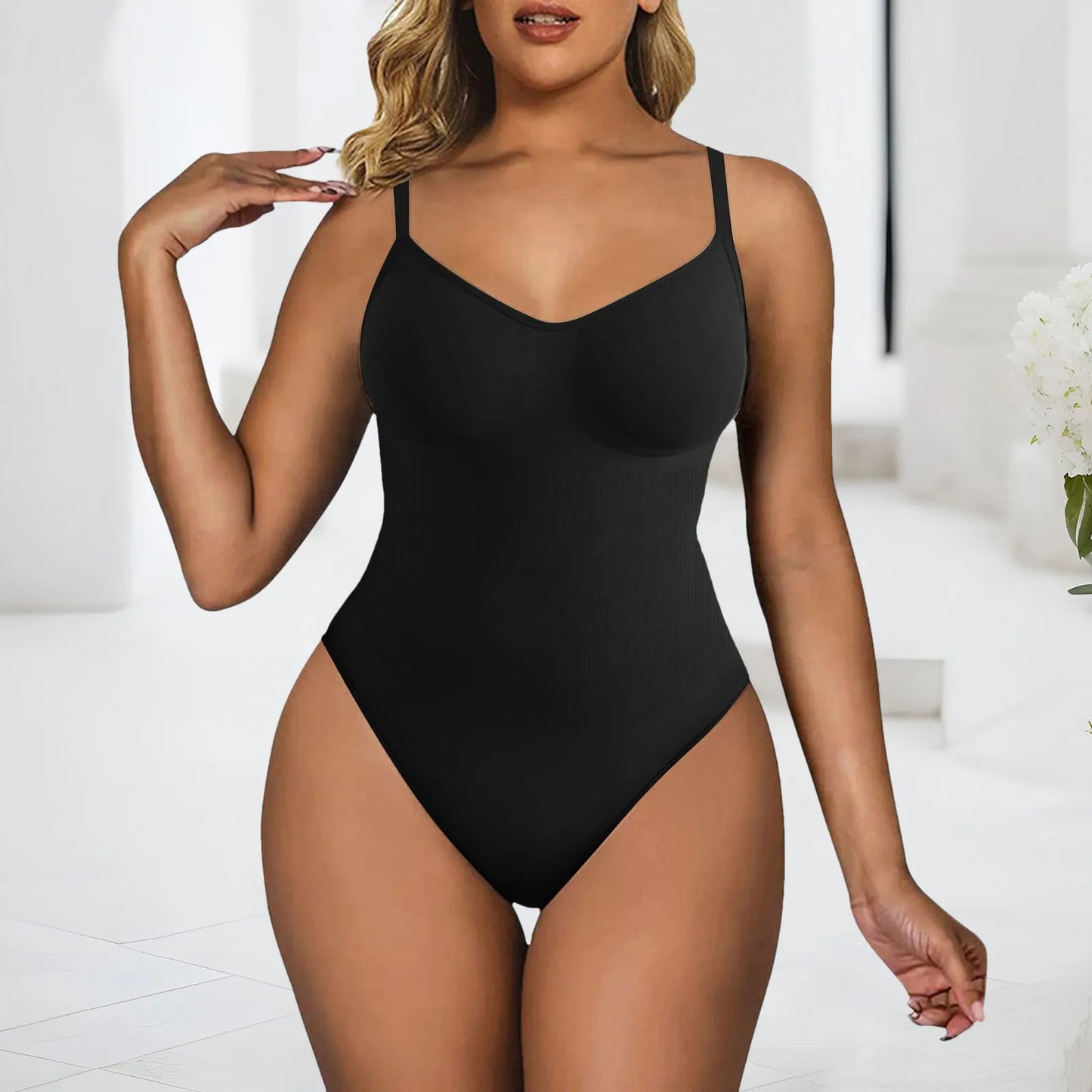 High Elastic Bodysuit for Women